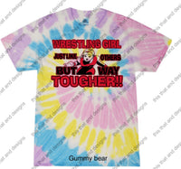 Load image into Gallery viewer, Wrestling girl just like others but way tougher
