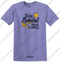 Load image into Gallery viewer, Basketball silly boys basketball is for girls
