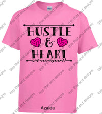 Load image into Gallery viewer, Volleyball hustle and heart set us apart
