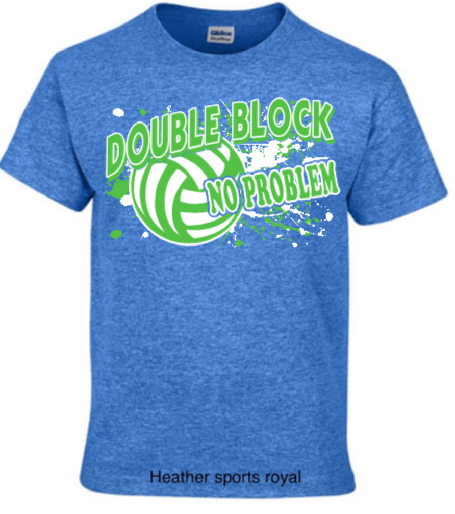 Volleyball double block no problem