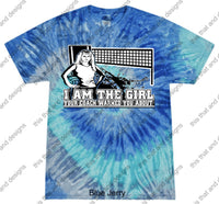 Load image into Gallery viewer, Volleyball i am the girl your coach warned you about
