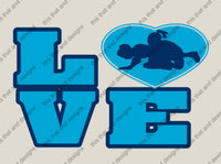 Load image into Gallery viewer, Love wrestling
