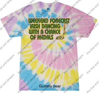 Load image into Gallery viewer, Irish dancing weekend forecast Irish dancing with a chance of medals
