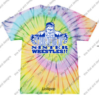 Load image into Gallery viewer, I have no life my sister wrestles
