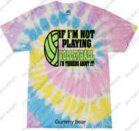 Load image into Gallery viewer, Volleyball if i am not playing volleyball i am thinking about it
