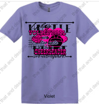 Load image into Gallery viewer, Volleyball i play volleyball because i was too cute to be a cheerleader
