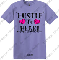 Load image into Gallery viewer, Volleyball hustle and heart set us apart
