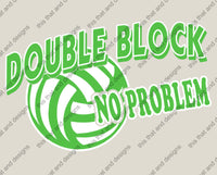 Load image into Gallery viewer, Volleyball double block no problem

