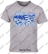 Load image into Gallery viewer, Baseball living life by the seams
