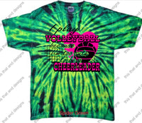 Load image into Gallery viewer, Volleyball i play volleyball because i was too cute to be a cheerleader
