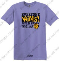 Load image into Gallery viewer, Basketball everyone wins when we play as a team
