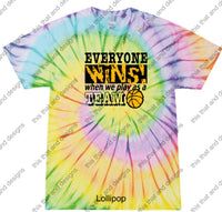 Load image into Gallery viewer, Basketball everyone wins when we play as a team
