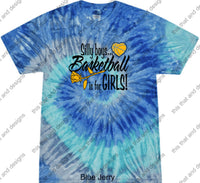 Load image into Gallery viewer, Basketball silly boys basketball is for girls
