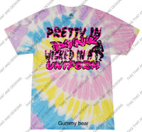 Load image into Gallery viewer, Pretty in pink wicked in a uniform
