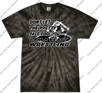 Load image into Gallery viewer, Don’t let the pretty face full you i am a beast wrestling
