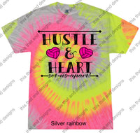 Load image into Gallery viewer, Volleyball hustle and heart set us apart
