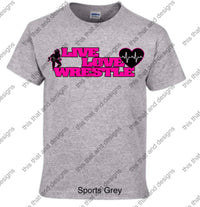 Load image into Gallery viewer, Live love wrestle
