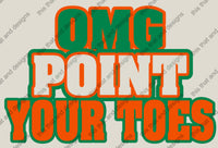 Load image into Gallery viewer, Irish dancing omg point your toes
